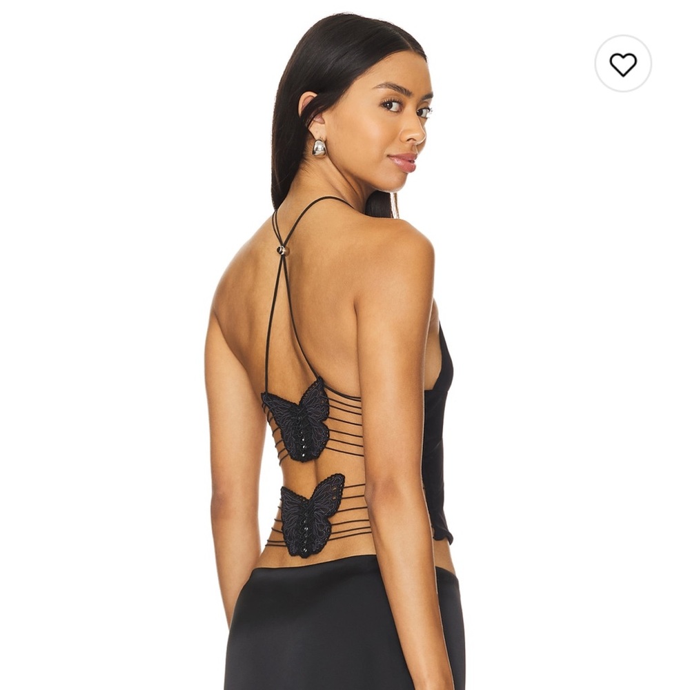 I.AM.GIA Ellery butterfly top